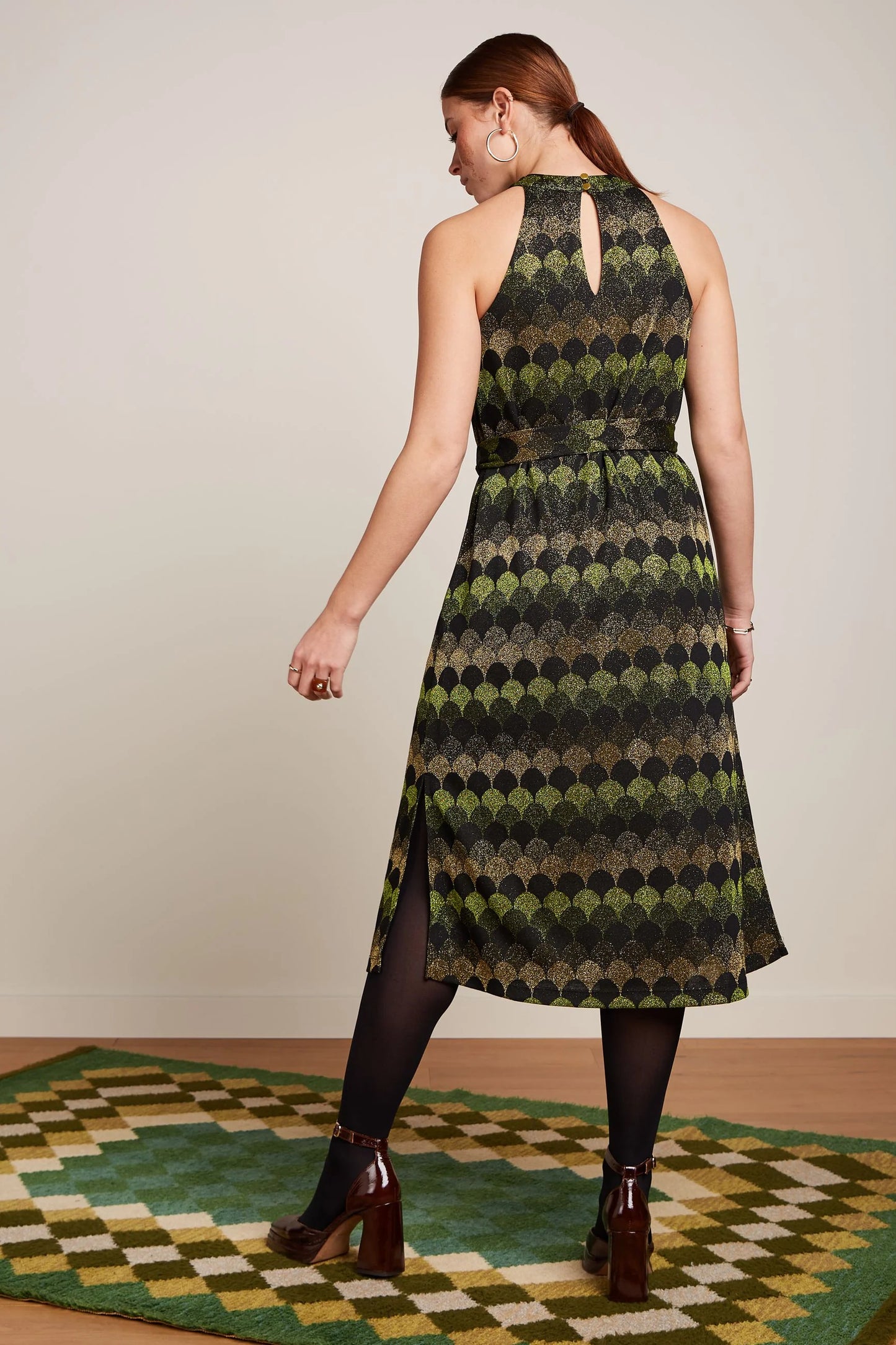 Virna Dress Diva Jacquard