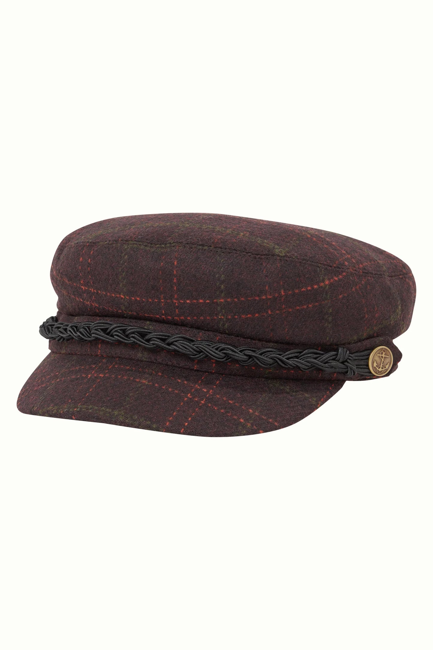 Sailor Cap Tweedy Red