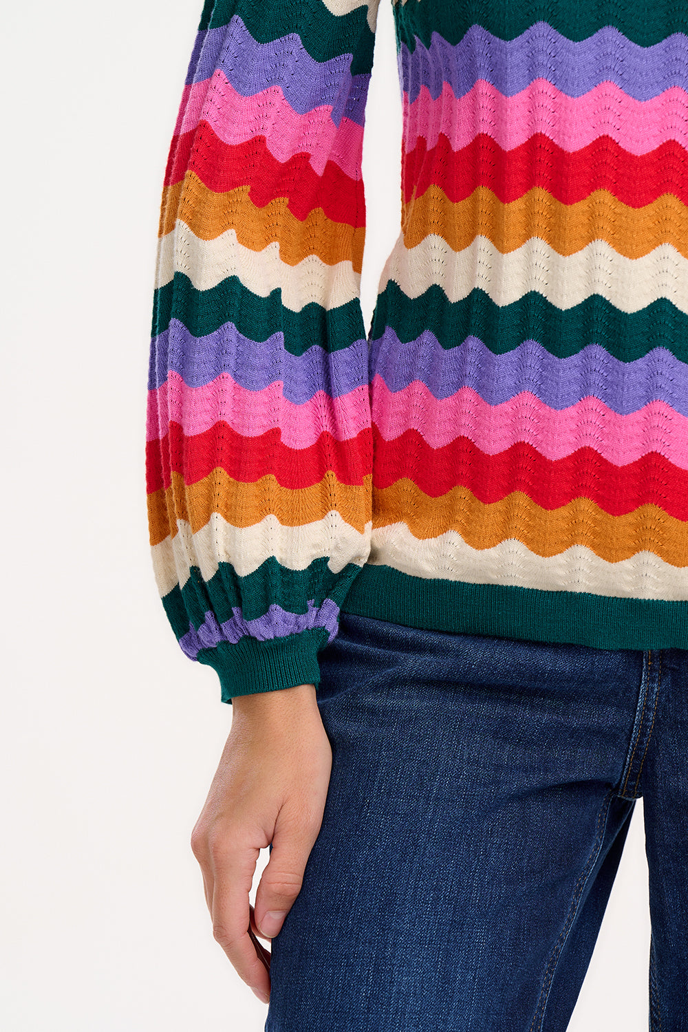 Ivona Jumper - Multi, Beach Waves