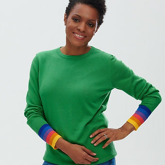 Rita Jumper - sunset cuffs