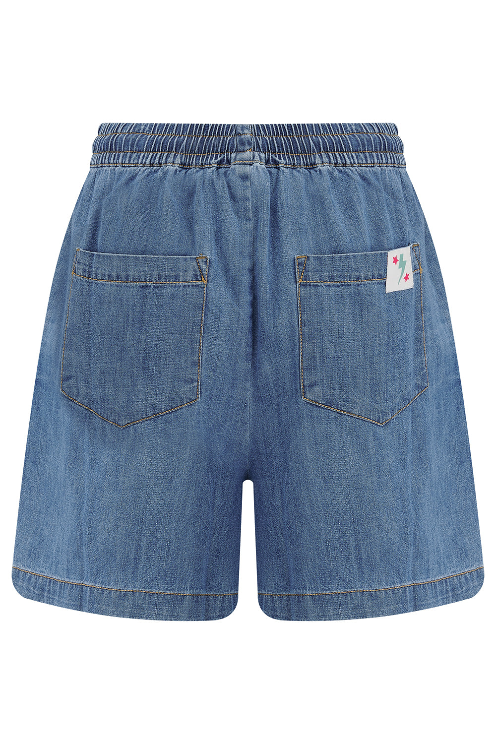 Bonnie Shorts - Mid Denim