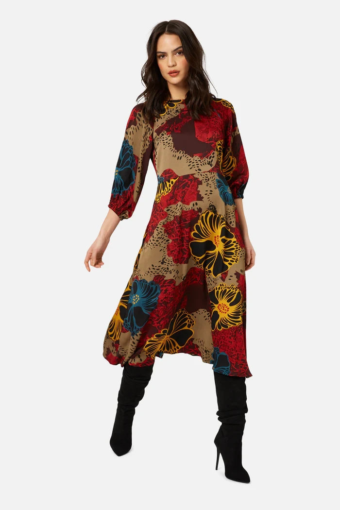 INTO MY ARMS DRAPE DRESS