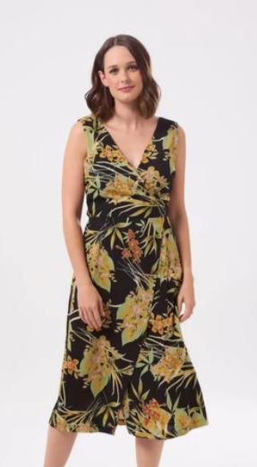 Hawaiian wrap dress on sale
