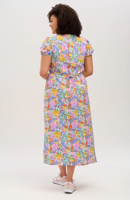 Irene V-Neck Maxi Dress - Multi, Busy Floral
