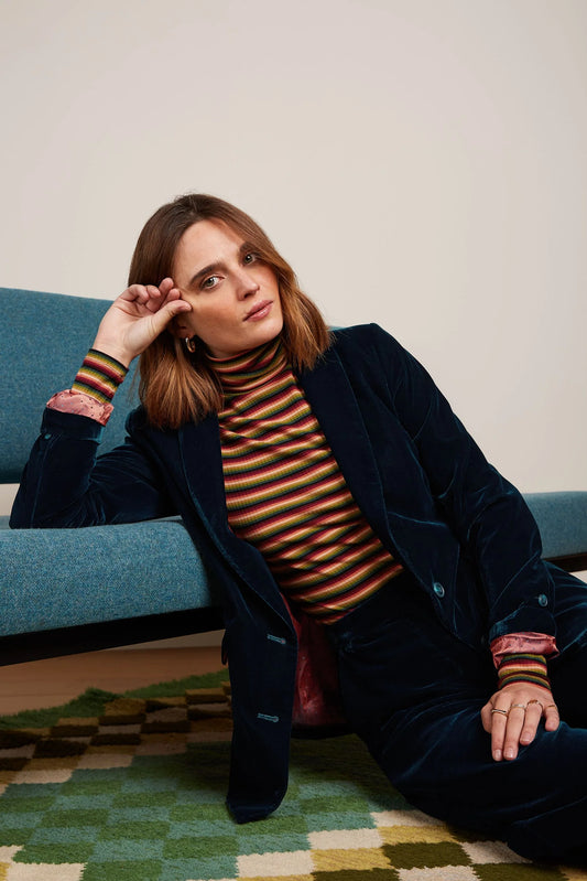 Brooke Blazer Gamine Velvet
