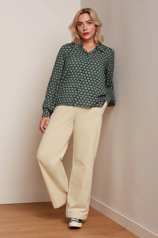 Marcie Pants Corduroy- Ivory
