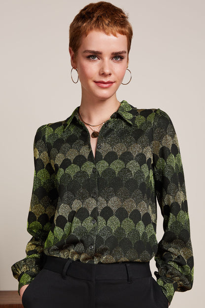 Maisie Blouse Diva Jacquard