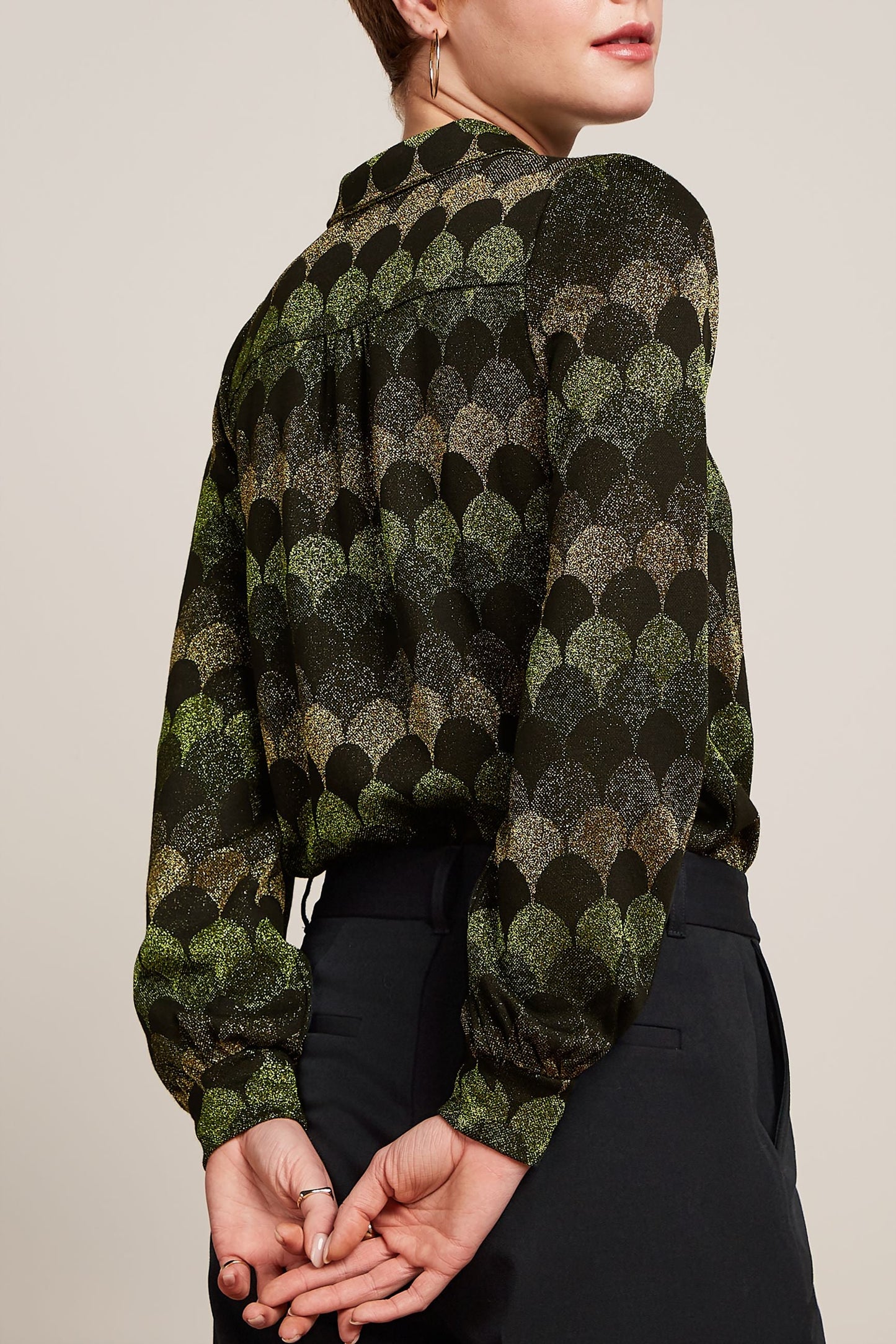 Maisie Blouse Diva Jacquard