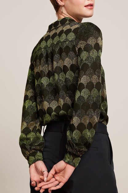 Maisie Blouse Diva Jacquard