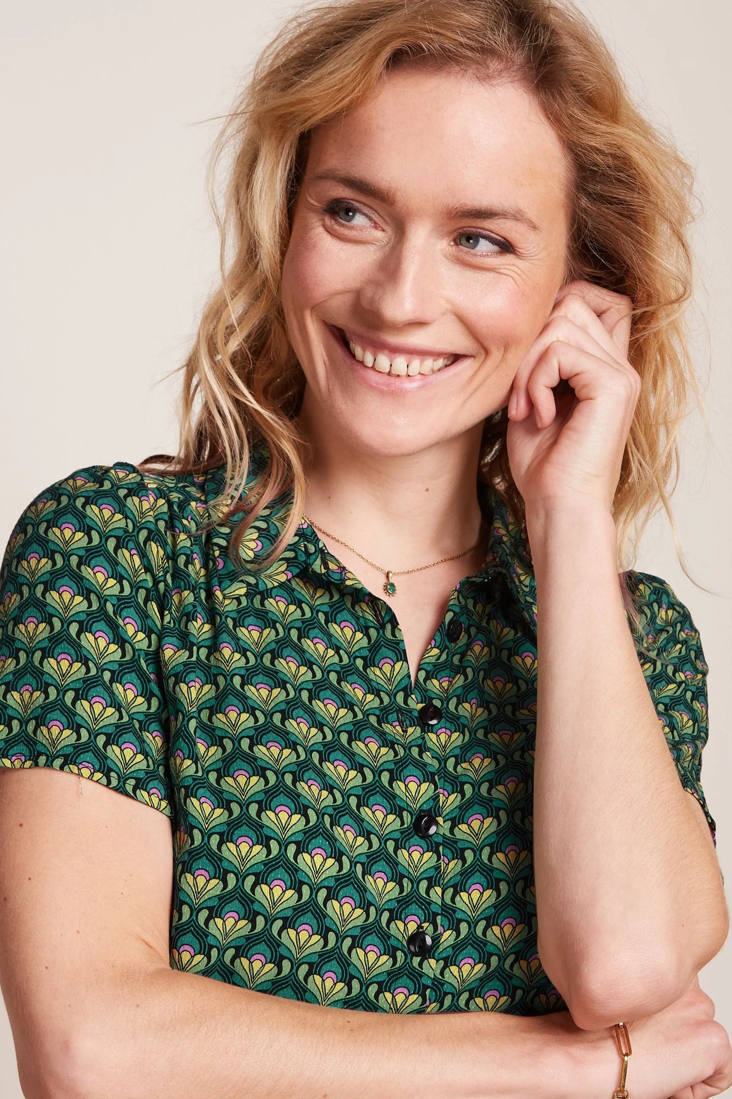 Maisie Blouse Toulouse Dobby