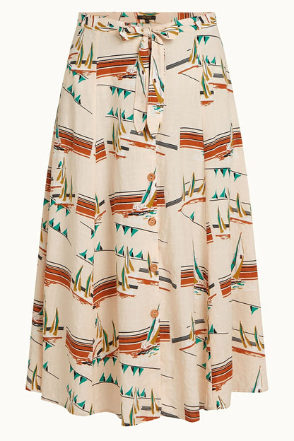 Judy Midi Skirt Antibes