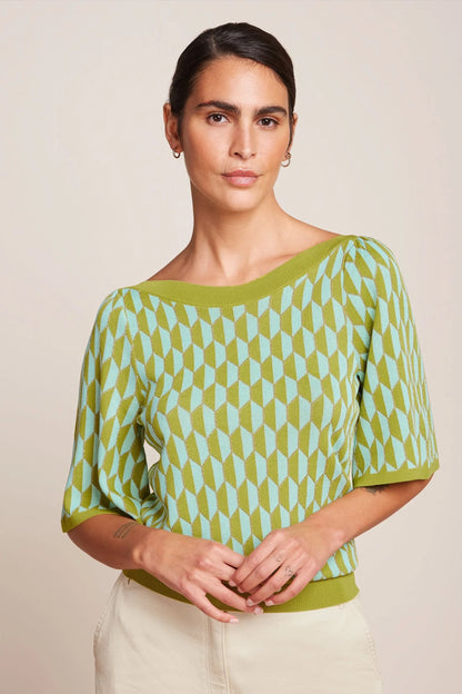 Ivy Top Wide Sleeve Dune