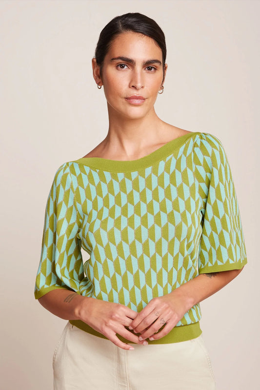 Ivy Top Wide Sleeve Dune