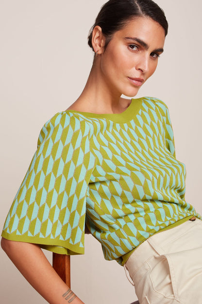 Ivy Top Wide Sleeve Dune