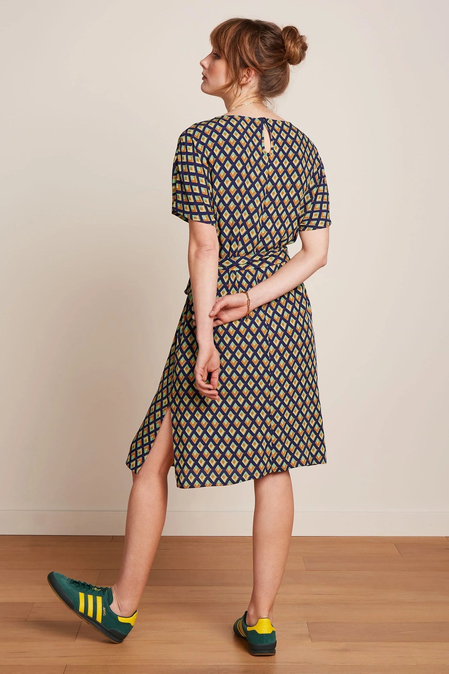 Vera Tunic Dress Pebble Woven