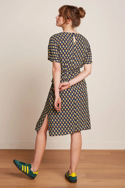 Vera Tunic Dress Pebble Woven