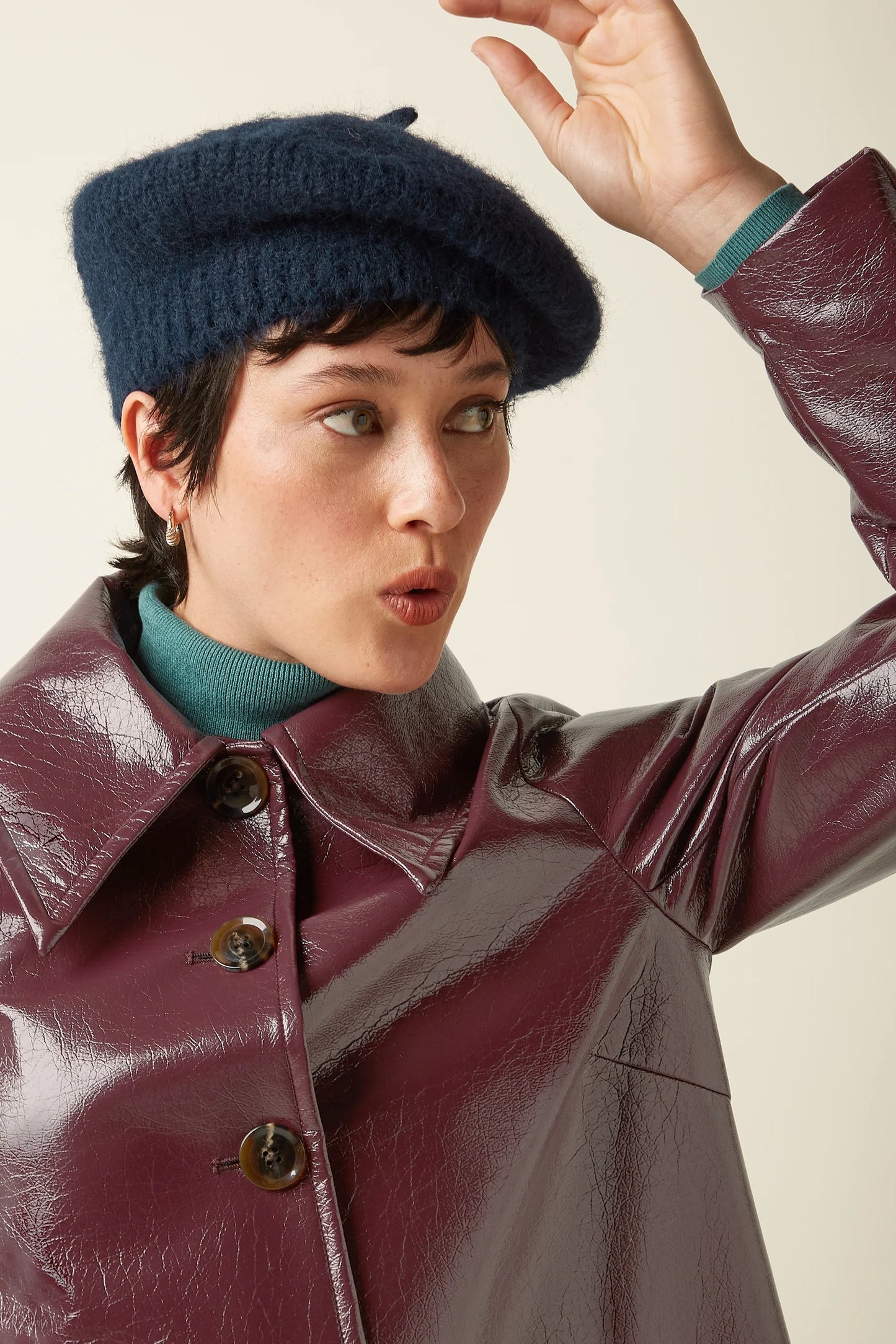 Beret Posh Blue