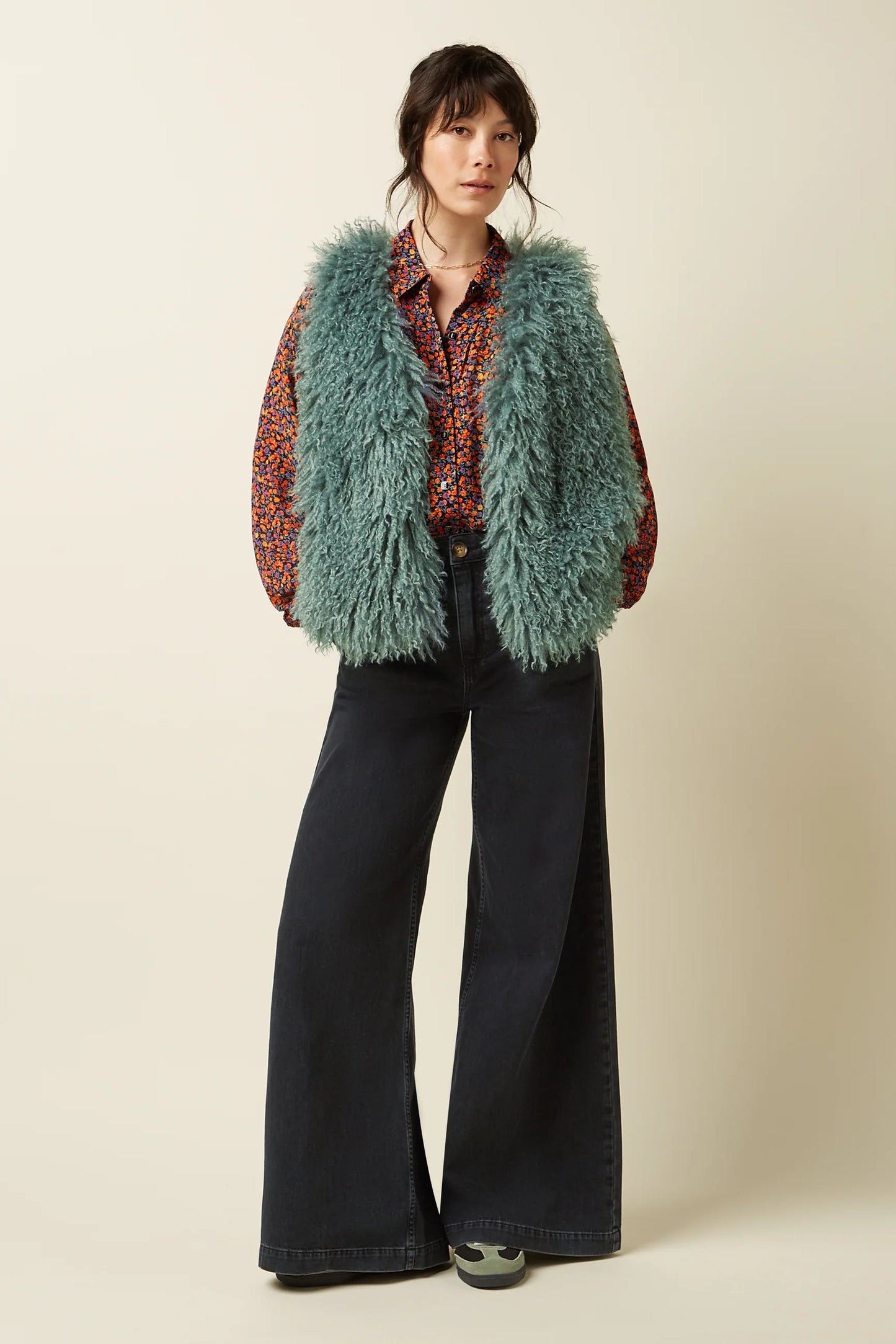 Cilla Gilet Empire Green