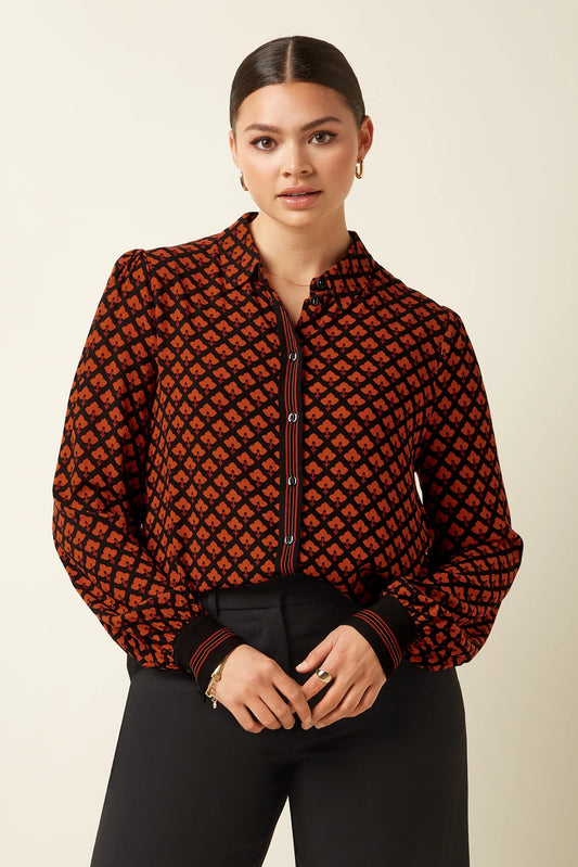 Maisie Blouse Moire