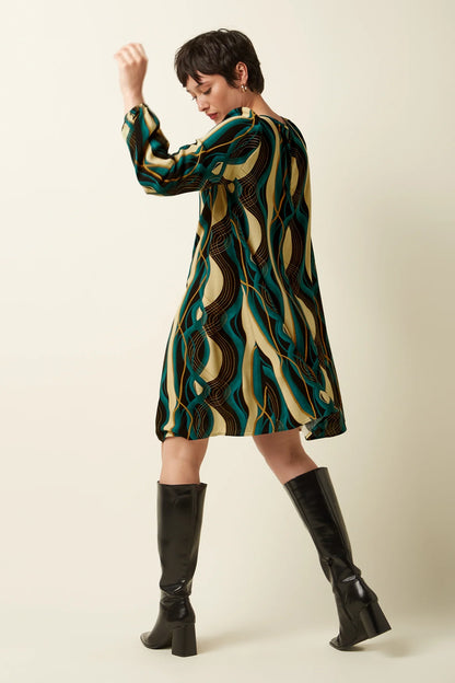 Laura Pleat Dress Elysse