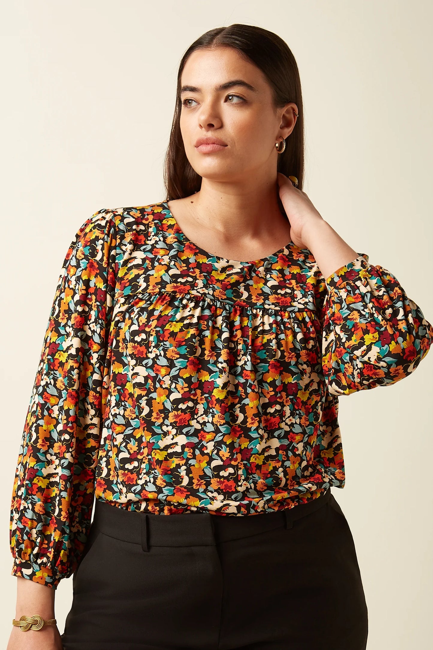 Luella Top Mauve