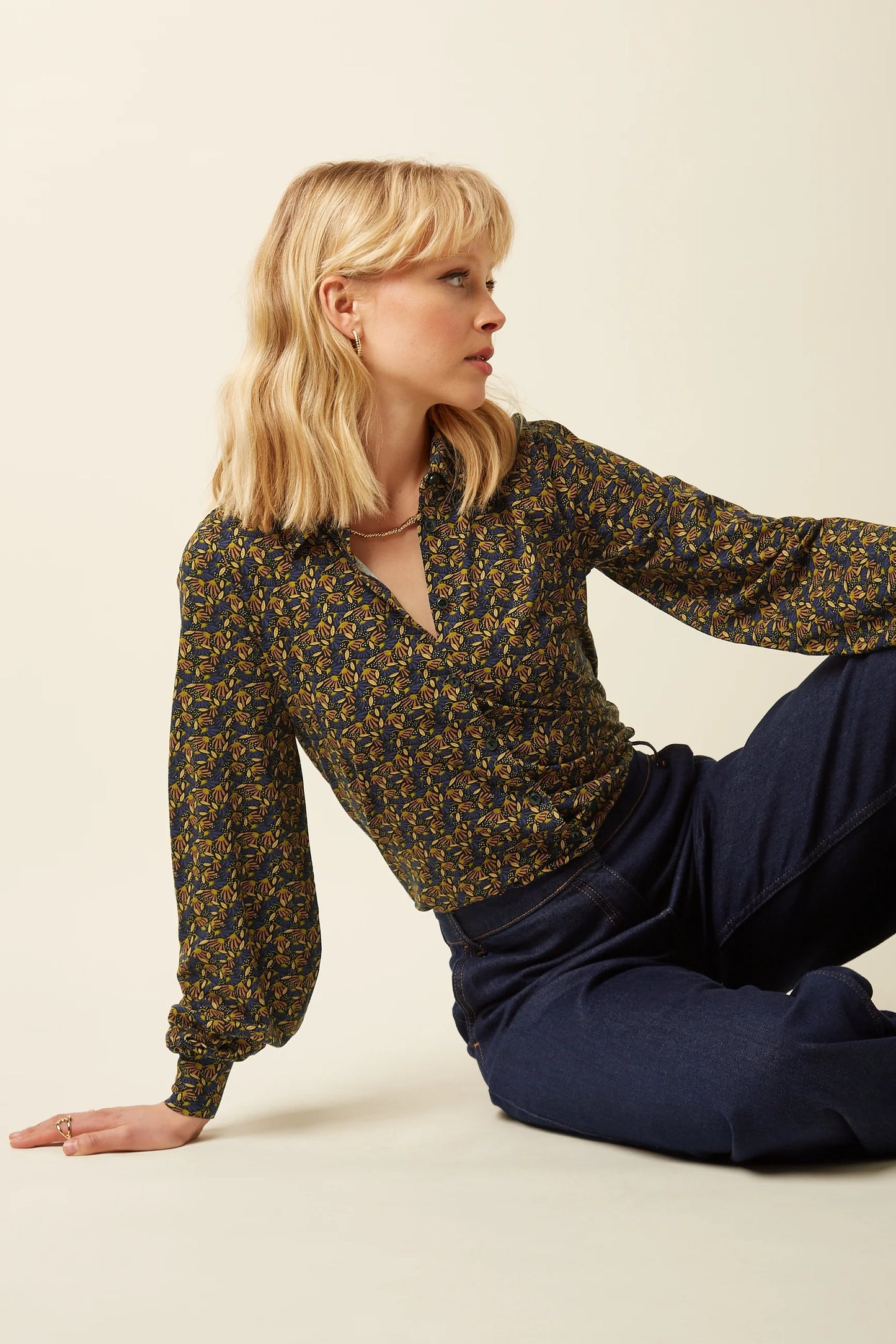 Maisie Blouse Mirth Jersey
