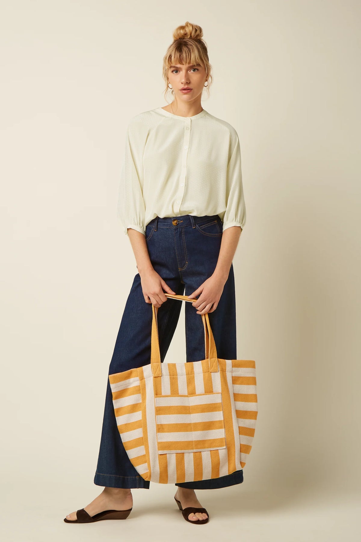 Shopper La Plage Yellow