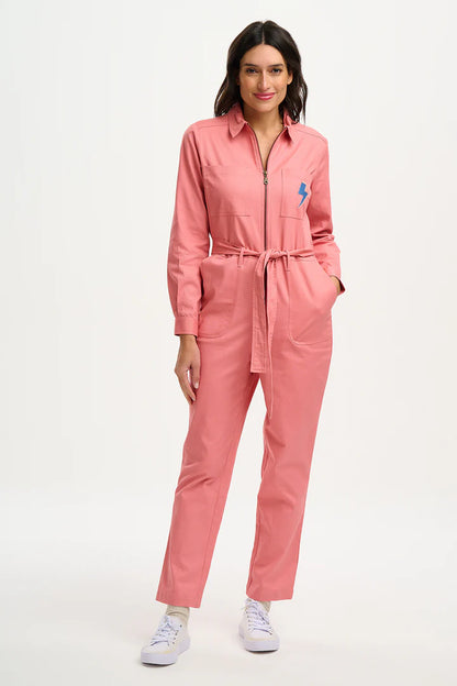 Anwen Jumpsuit - Rose Pink, Lightning