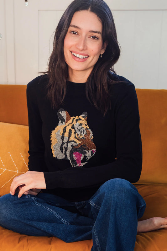 Astrid Jumper - Black, Roaring Tiger