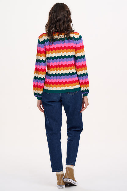 Ivona Jumper - Multi, Beach Waves