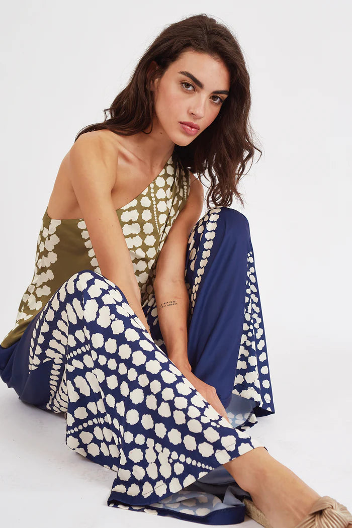 THE ODES EVIE TROUSERS IN BLUE