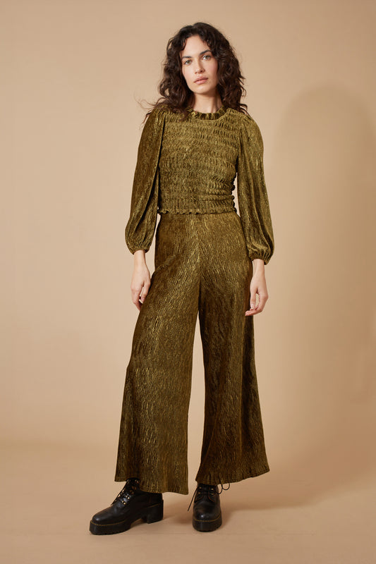 Palazzo Trousers Olive