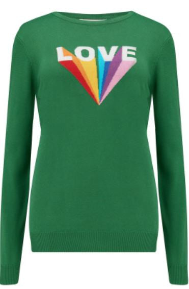 SALE - Rita Jumper - Green, Love Rays