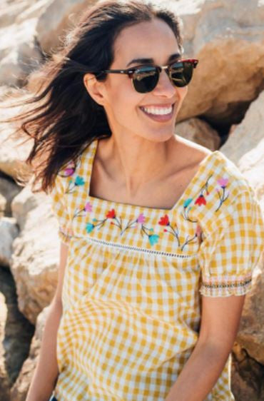 SALE -Alva Embroidered Tops