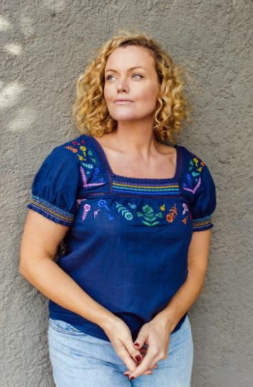 SALE -Alva Embroidered Tops