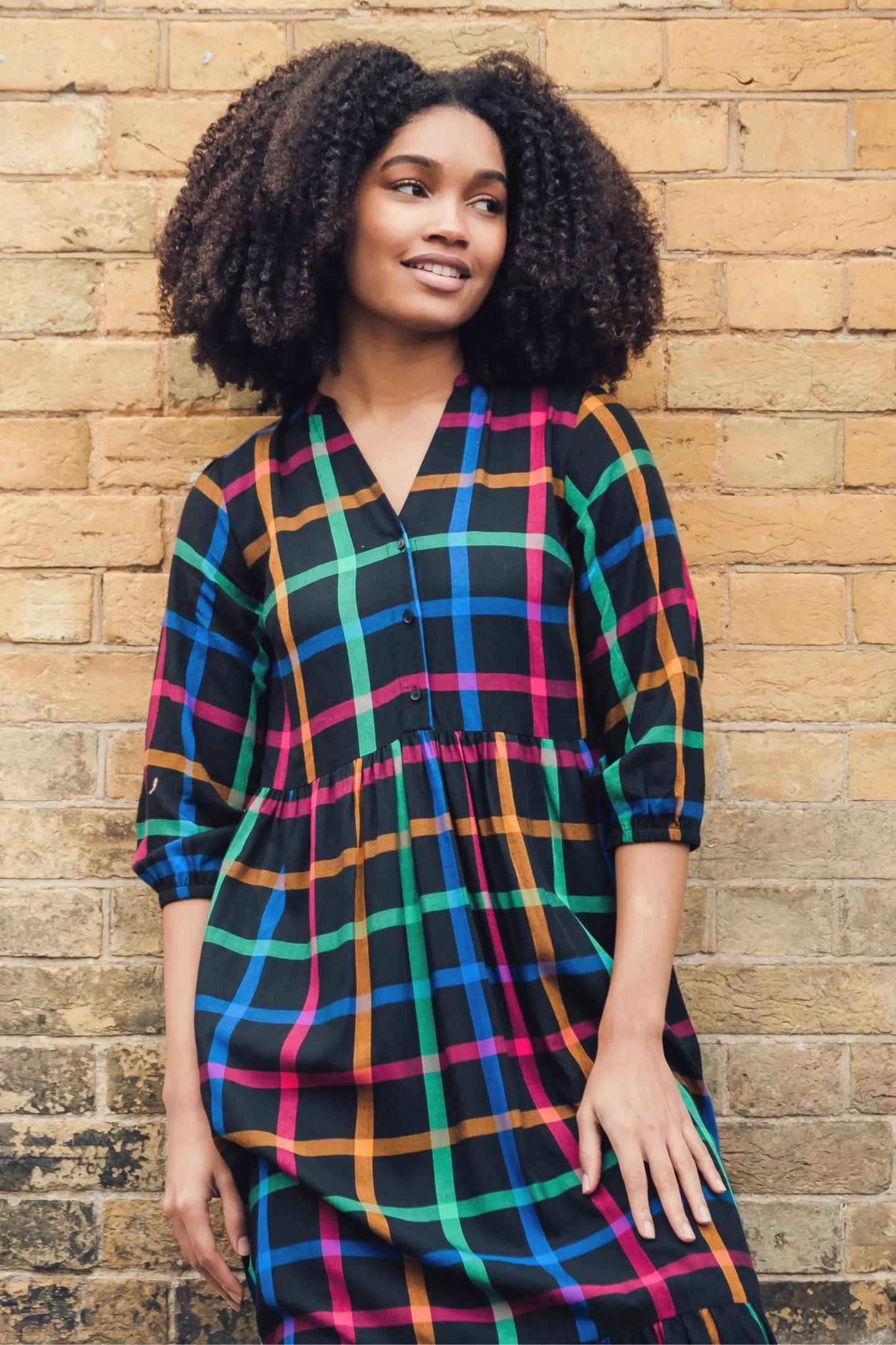 Uri Midi Smock Dresses