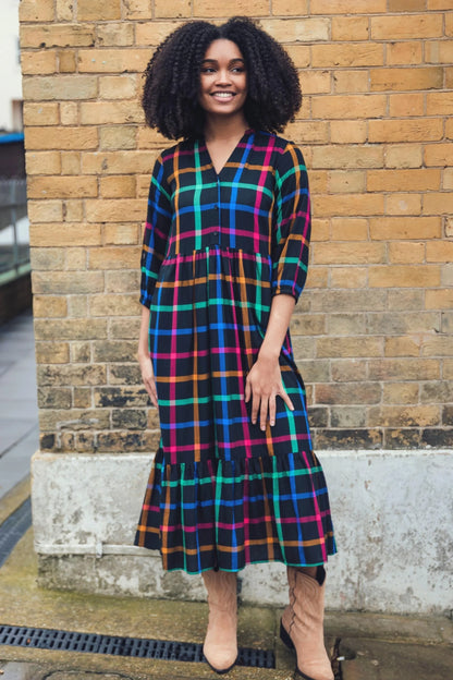 Uri Midi Smock Dresses