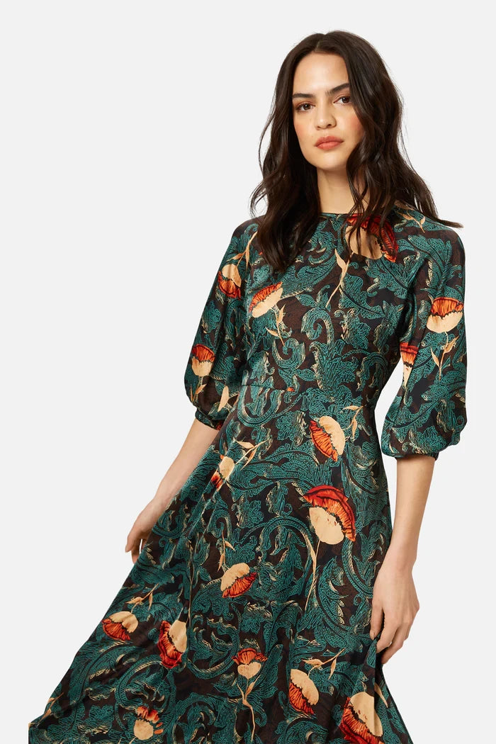 NEVER FOR EVER DRAPE DRESS