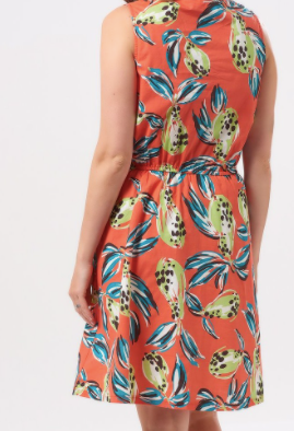 SALE - Millie Tropical Punch Button Up Dress