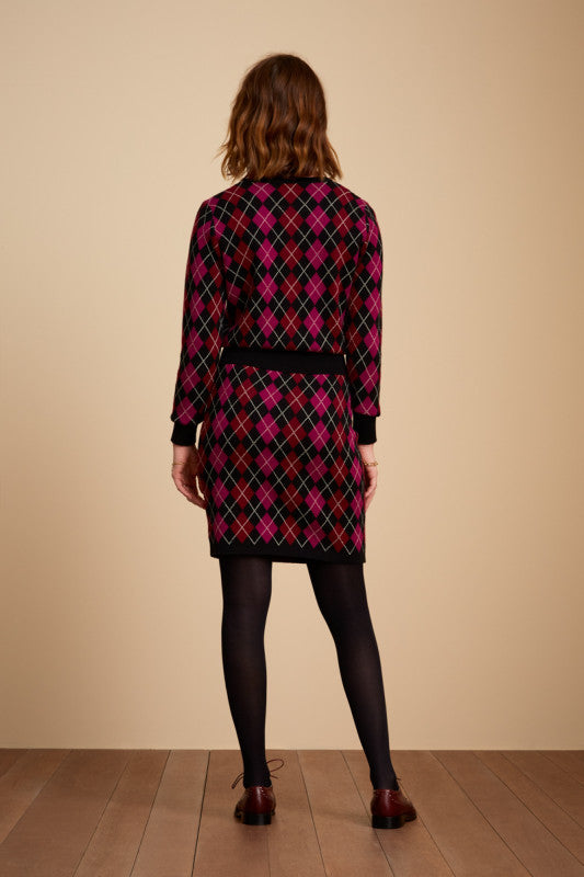 SALE - Knit Skirt Bibi Check