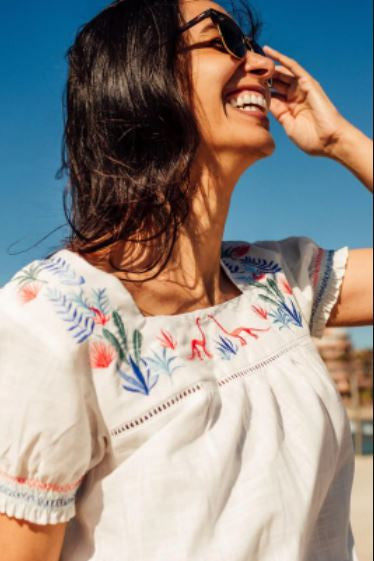SALE -Alva Embroidered Tops