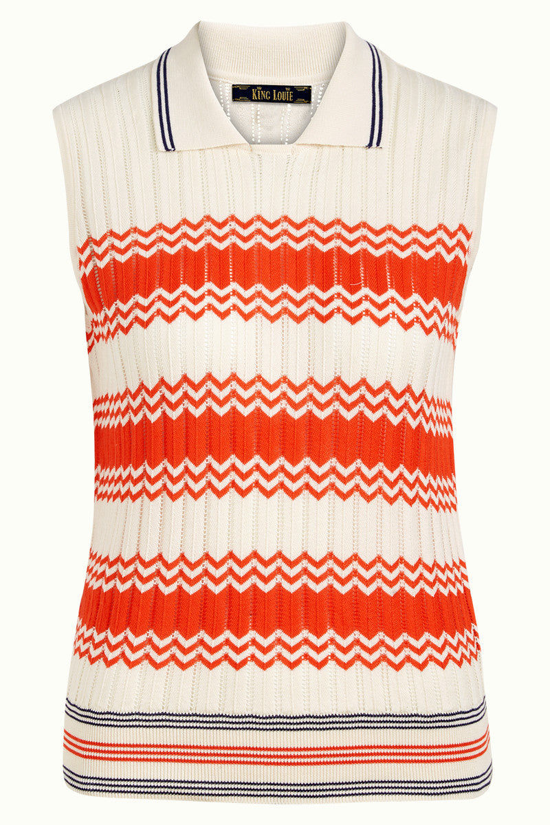 SALE - Collar Knit Top Mojito