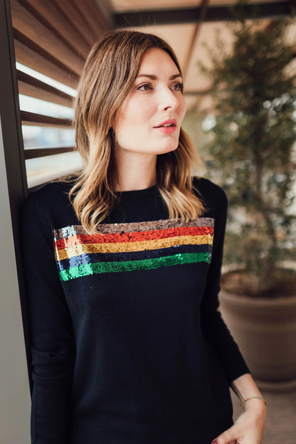 Cece Sequin Jumpers