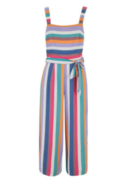 SALE - Millie Cruise Stripe Culotte Jumpsuit