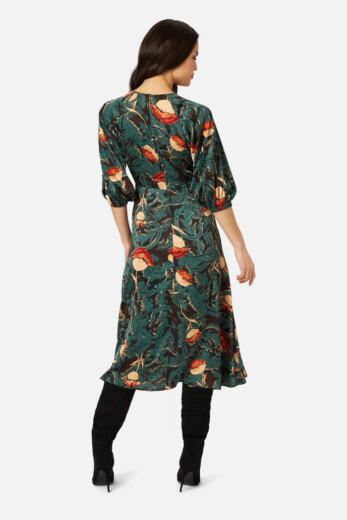 NEVER FOR EVER DRAPE DRESS