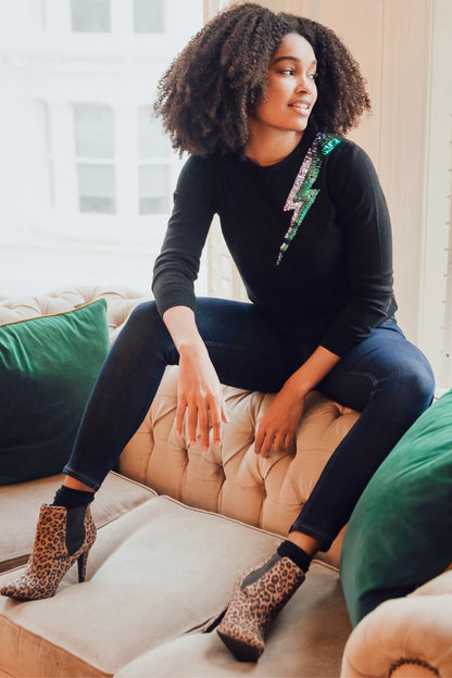 Cece Sequin Jumpers
